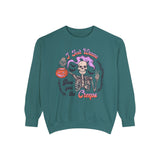 I Just Wanna Give You The Creeps - Retro Skeleton Halloween Sweatshirt