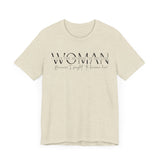 I Love the Woman I've Become - Inspirational Women's Empowerment T-Shirt - Self-Confidence Quote Tee