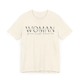 I Love the Woman I've Become - Inspirational Women's Empowerment T-Shirt - Self-Confidence Quote Tee