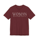 I Love the Woman I've Become - Inspirational Women's Empowerment T-Shirt - Self-Confidence Quote Tee