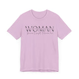 I Love the Woman I've Become - Inspirational Women's Empowerment T-Shirt - Self-Confidence Quote Tee