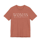 I Love the Woman I've Become - Inspirational Women's Empowerment T-Shirt - Self-Confidence Quote Tee