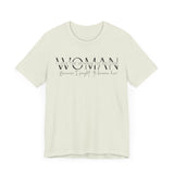 I Love the Woman I've Become - Inspirational Women's Empowerment T-Shirt - Self-Confidence Quote Tee