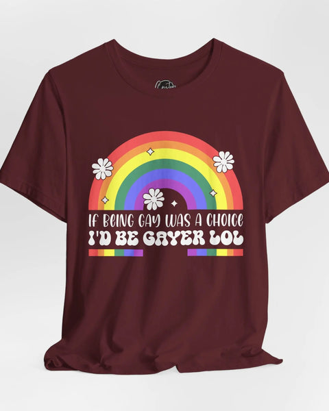 Retro Rainbow Pride T Shirt For LGBTQ Supporters Pride Month Tee