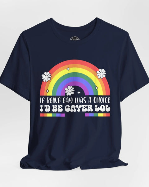 Retro Rainbow Pride T Shirt For LGBTQ Supporters Pride Month Tee