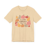 It's the Most Wonderful Time of the Year Autumn T-Shirt - Celebrate the Magic of Fall