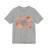 It's the Most Wonderful Time of the Year Autumn T-Shirt - Celebrate the Magic of Fall