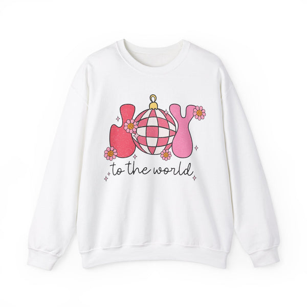 Joyful Ornaments Crewneck Sweatshirt - Playful Holiday Spirit Christmas Sweater - Christmas Apparel