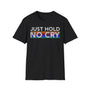 Just Hold No Cry Crypto T-Shirt – Cryptocurrency Shirt for Enthusiasts, Traders, and Meme Lovers