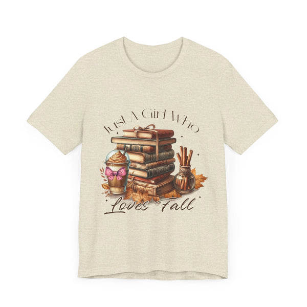 Just a Girl Who Loves the Fall T-Shirt - Celebrate Your Favorite Season