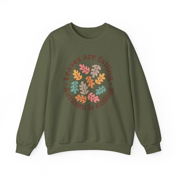 Leaves Are Falling, Autumn Is Calling Sweatshirt - Embrace the Season in Style