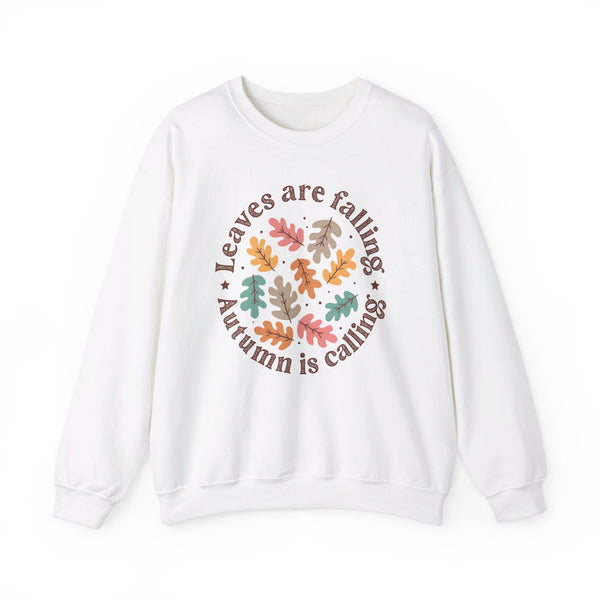 Leaves Are Falling, Autumn Is Calling Sweatshirt - Embrace the Season in Style