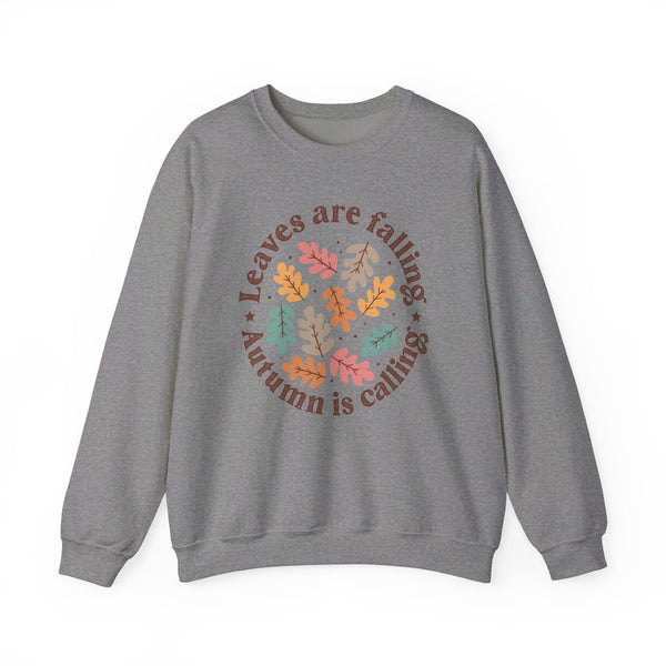 Leaves Are Falling, Autumn Is Calling Sweatshirt - Embrace the Season in Style