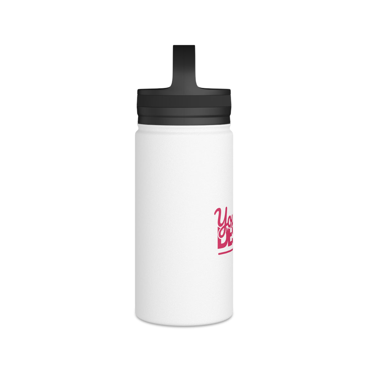 Customizable Stainless Steel Water Bottle with Handle Lid, Personalized Hydro Bottle, Outdoor Gear, Eco-Friendly Gift, Fitness Hydration