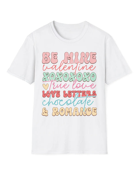 Love Messages Valentine T Shirt With Heart Graphic Tee