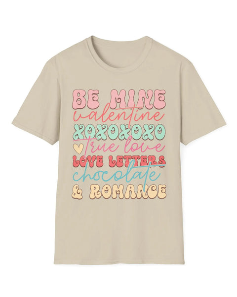 Love Messages Valentine T Shirt With Heart Graphic Tee
