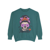 Momster - Halloween Skull Mom Life Graphic Sweater