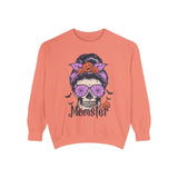 Momster - Halloween Skull Mom Life Graphic Sweater