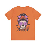 Momster - Halloween Skull Mom Life Graphic Tee