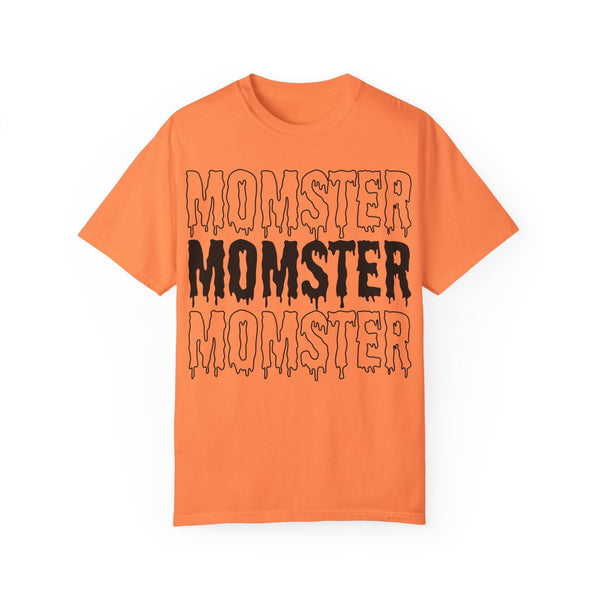 Momster Halloween T-Shirt - Funny Halloween Graphic Tee for Moms - Spooky Cute Mom Costume Shirt