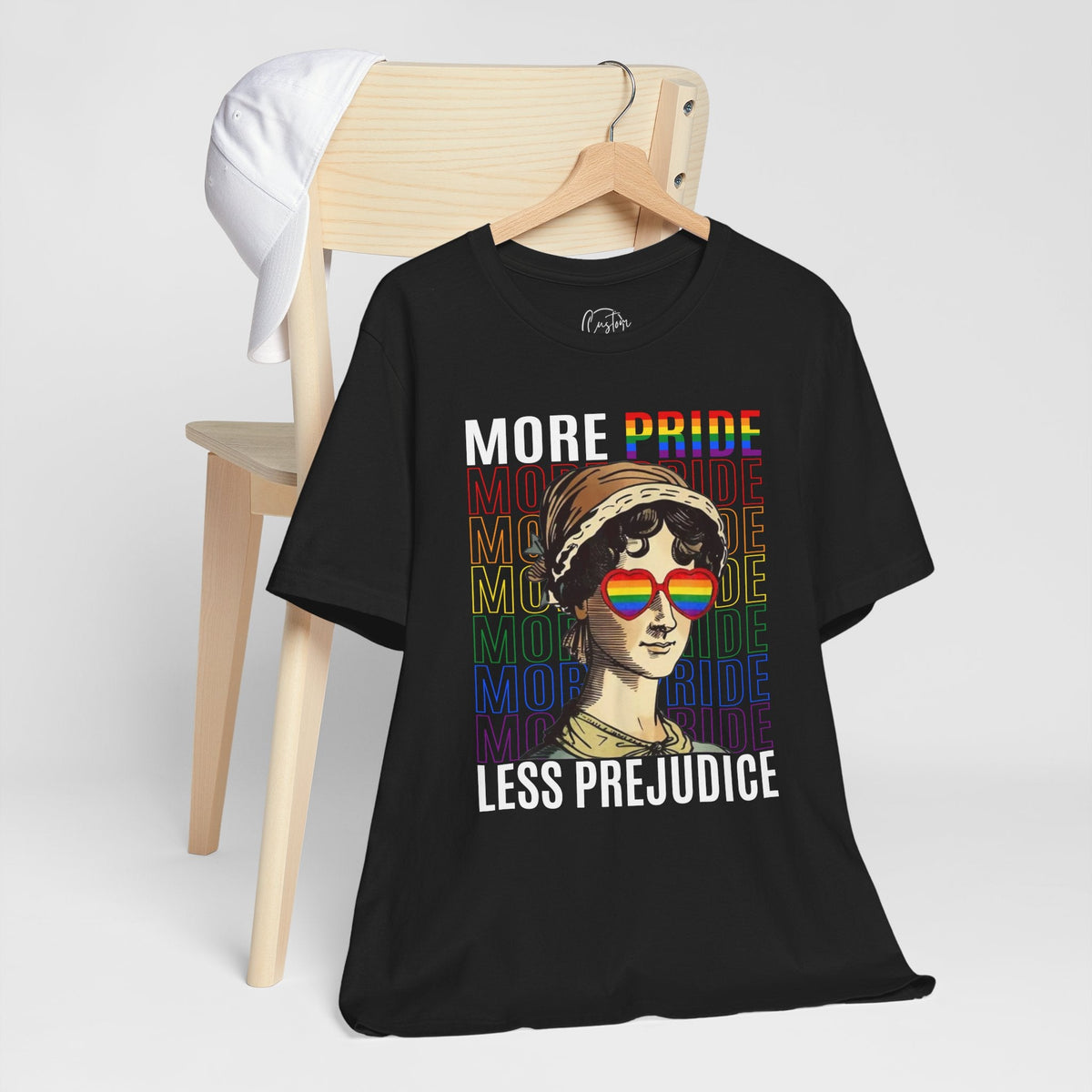 More Pride Less Prejudice LGBT Gay Pride T-Shirt - Rainbow Pride Tee | Equality Shirt | LGBTQ+ Support Apparel