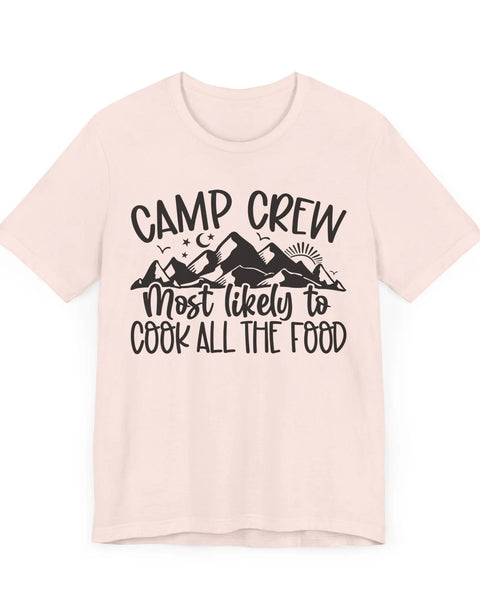 Most Likely To Cook Food T Shirt Funny Chef Graphic Tee For Home Cooks Gift