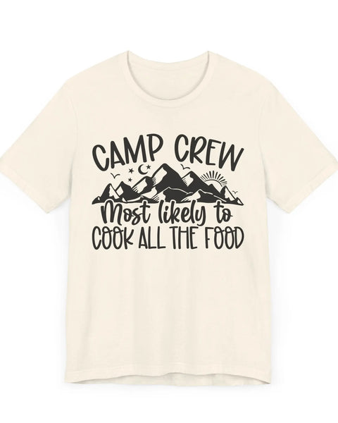 Most Likely To Cook Food T Shirt Funny Chef Graphic Tee For Home Cooks Gift