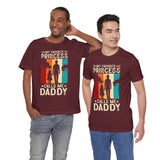 My Favorite Princess Calls Me Daddy Unisex Jersey Short Sleeve Tee