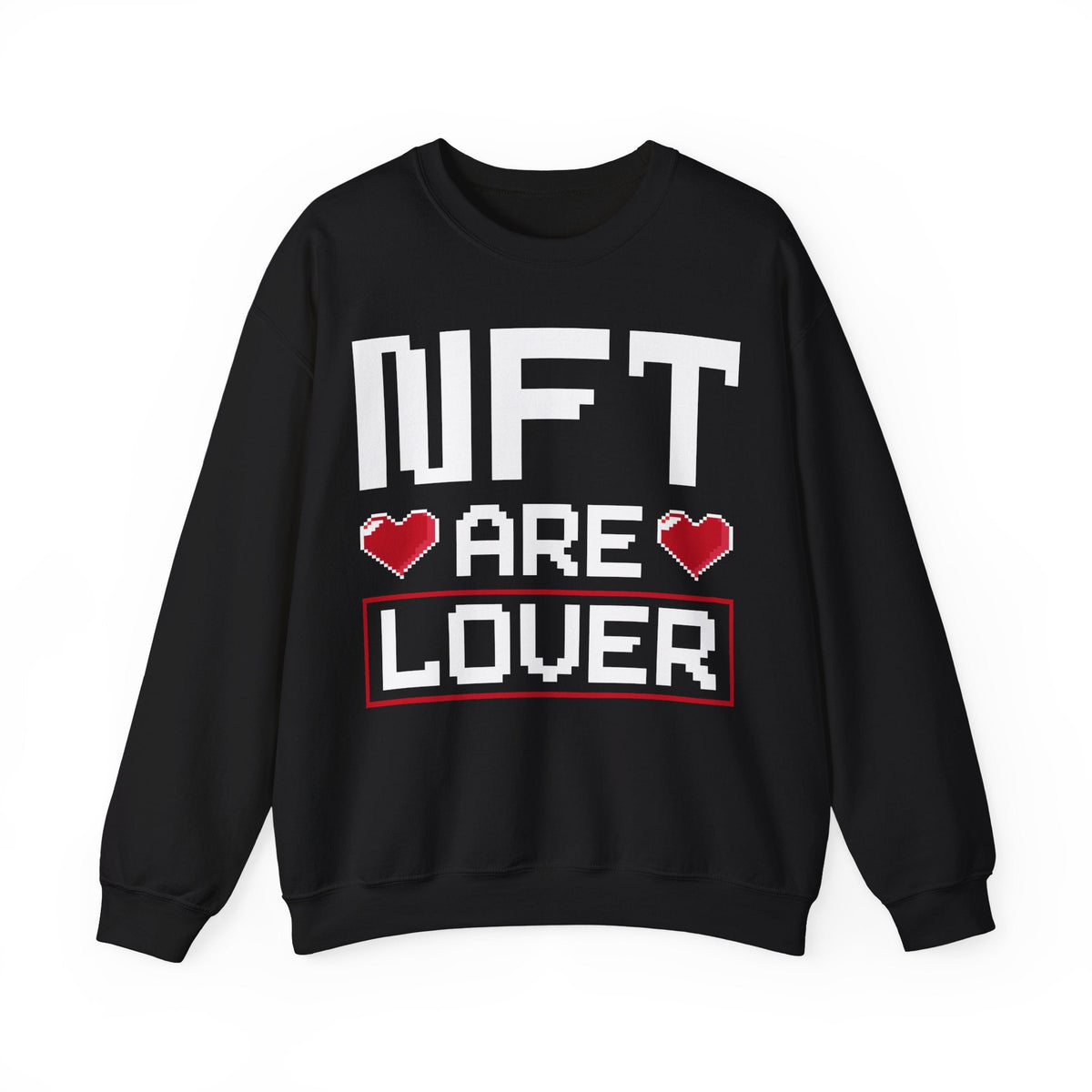 NFT Art Lover Crypto Crewneck Sweatshirt – Cryptocurrency Shirt for Enthusiasts, Traders, and Meme Lovers