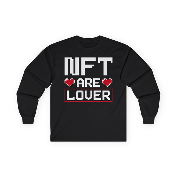 NFT Art Lover Crypto Long Sleeve – Cryptocurrency Shirt for Enthusiasts, Traders, and Meme Lovers