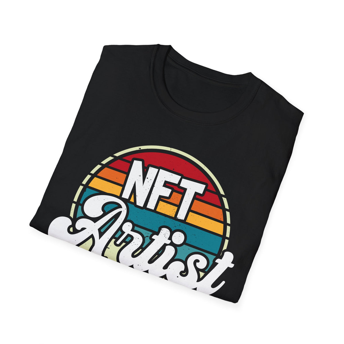 NFT Artist Logo Crypto T-Shirt – Cryptocurrency Shirt for Enthusiasts, Traders, and Meme Lovers