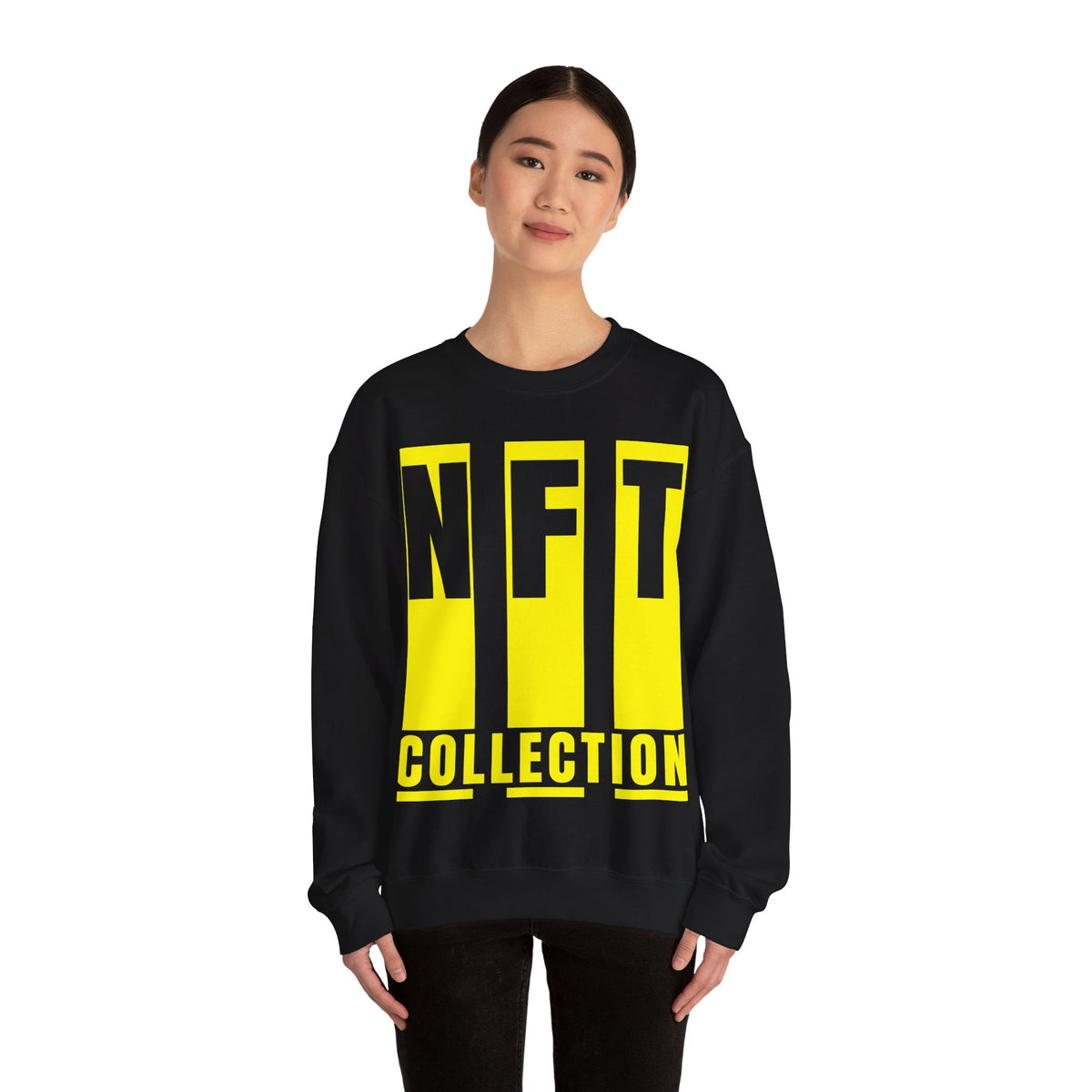 NFT Collection Crypto Crewneck Sweatshirt – Cryptocurrency Shirt for Enthusiasts, Traders, and Meme Lovers