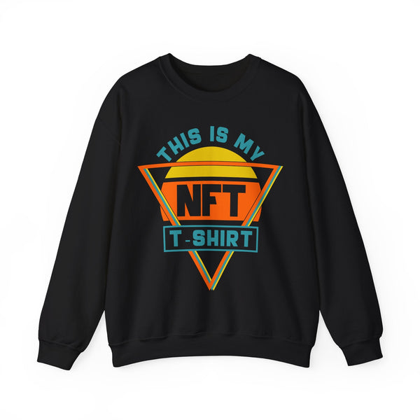 NFT Crewneck Sweatshirt Design Crypto Crewneck Sweatshirt – Cryptocurrency Shirt for Enthusiasts, Traders, and Meme Lovers