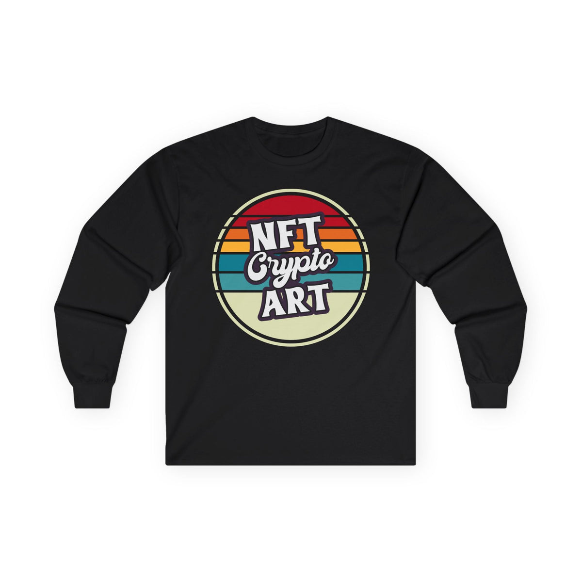 NFT Crypto Art Design Crypto Long Sleeve – Cryptocurrency Shirt for Enthusiasts, Traders, and Meme Lovers