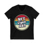 NFT Crypto Art Design Crypto V-Neck – Cryptocurrency Shirt for Enthusiasts, Traders, and Meme Lovers