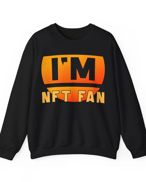 NFT Fan Crypto Crewneck Sweatshirt for Crypto Enthusiasts and Meme Lovers