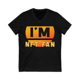 NFT Fan Crypto V-Neck – Cryptocurrency Shirt for Enthusiasts, Traders, and Meme Lovers