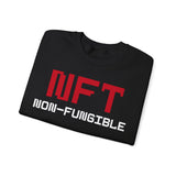 NFT Non-Fungible Crypto Crewneck Sweatshirt – Cryptocurrency Shirt for Enthusiasts, Traders, and Meme Lovers