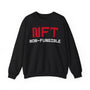 NFT Non-Fungible Crypto Crewneck Sweatshirt – Cryptocurrency Shirt for Enthusiasts, Traders, and Meme Lovers