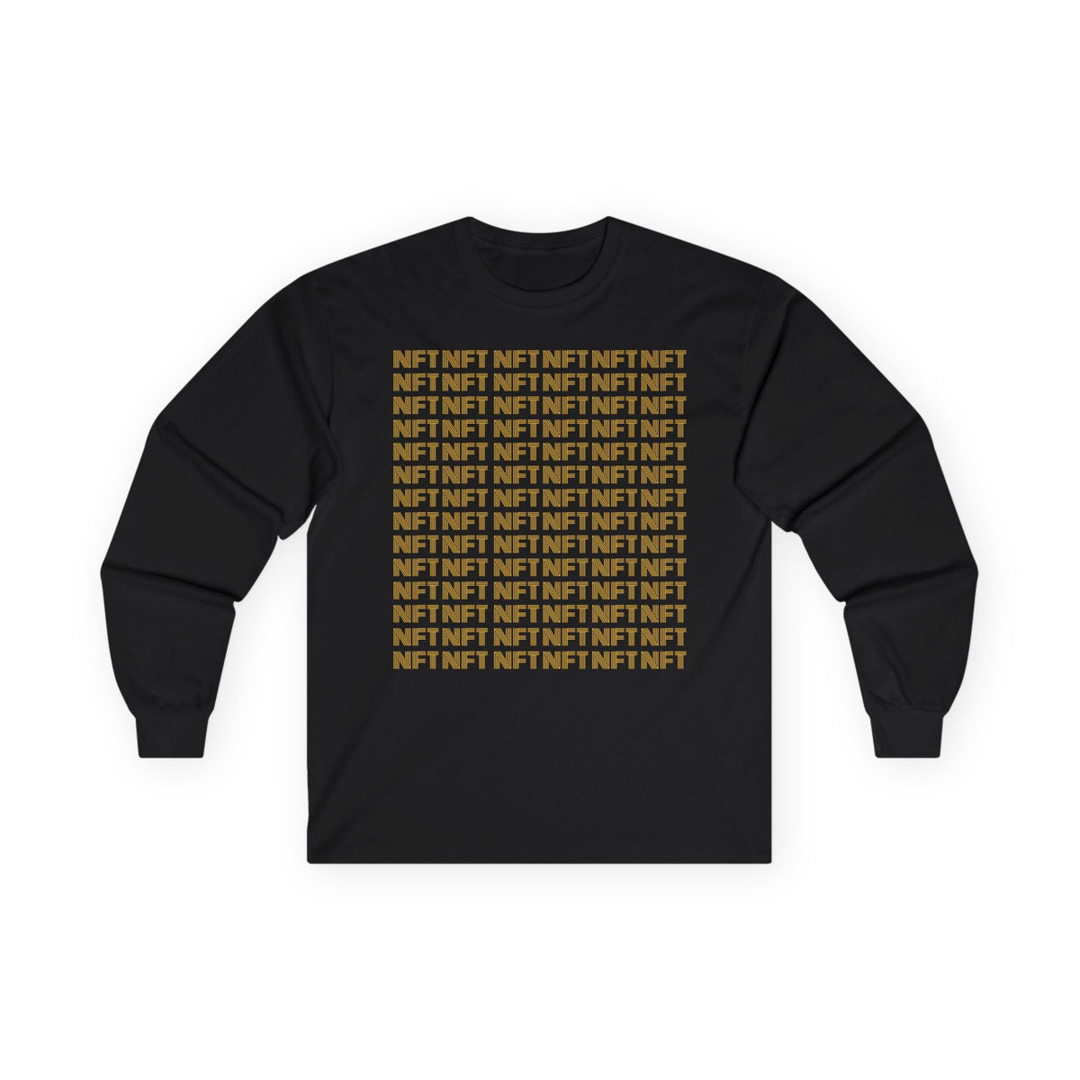 NFT Pattern Crypto Long Sleeve – Cryptocurrency Shirt for Enthusiasts, Traders, and Meme Lovers