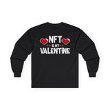 NFT Valentine Crypto Long Sleeve – Cryptocurrency Shirt for Enthusiasts, Traders, and Meme Lovers