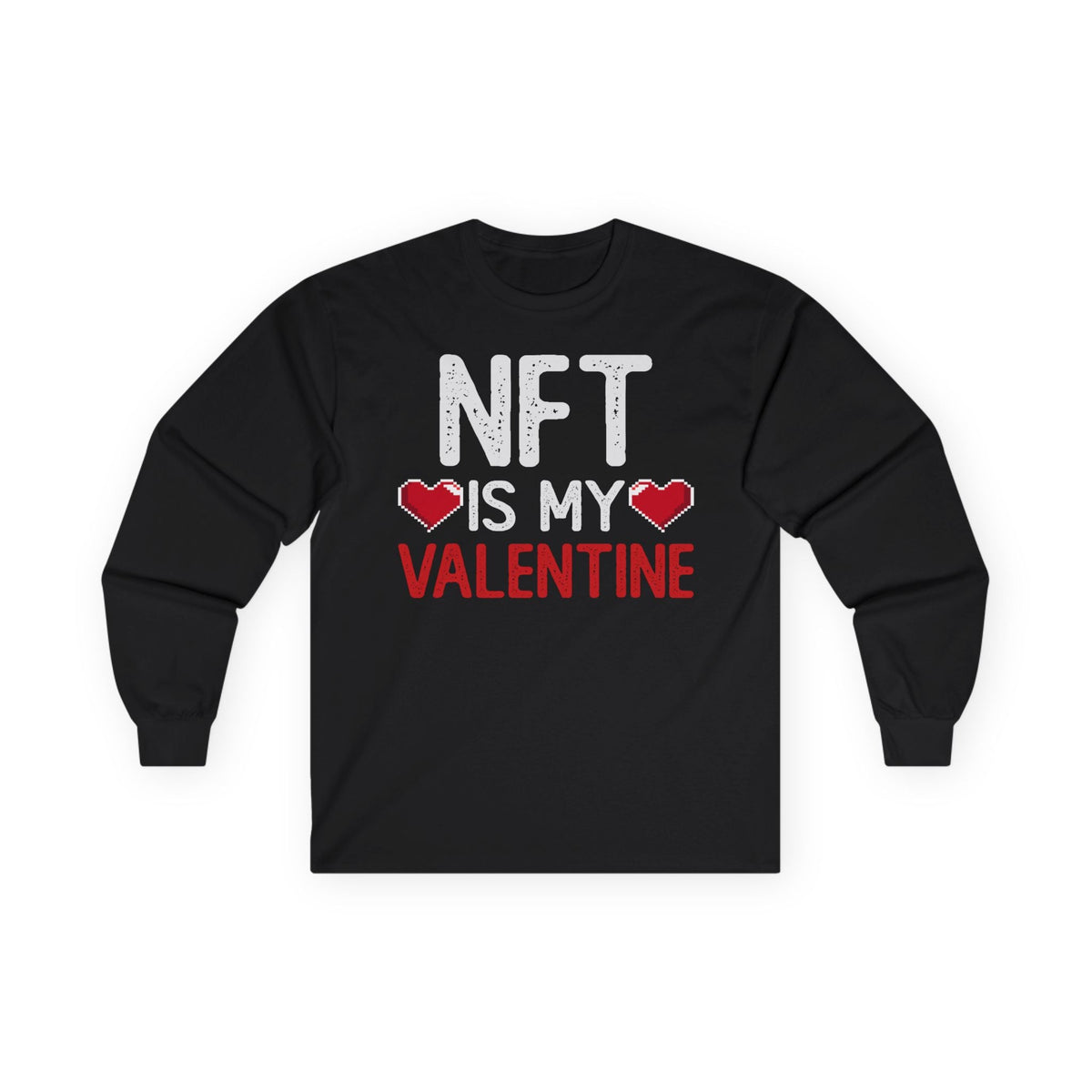 NFT Valentine Crypto Long Sleeve – Cryptocurrency Shirt for Enthusiasts, Traders, and Meme Lovers