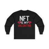 NFT Valentine Crypto Long Sleeve – Cryptocurrency Shirt for Enthusiasts, Traders, and Meme Lovers