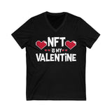 NFT Valentine Crypto V-Neck – Cryptocurrency Shirt for Enthusiasts, Traders, and Meme Lovers