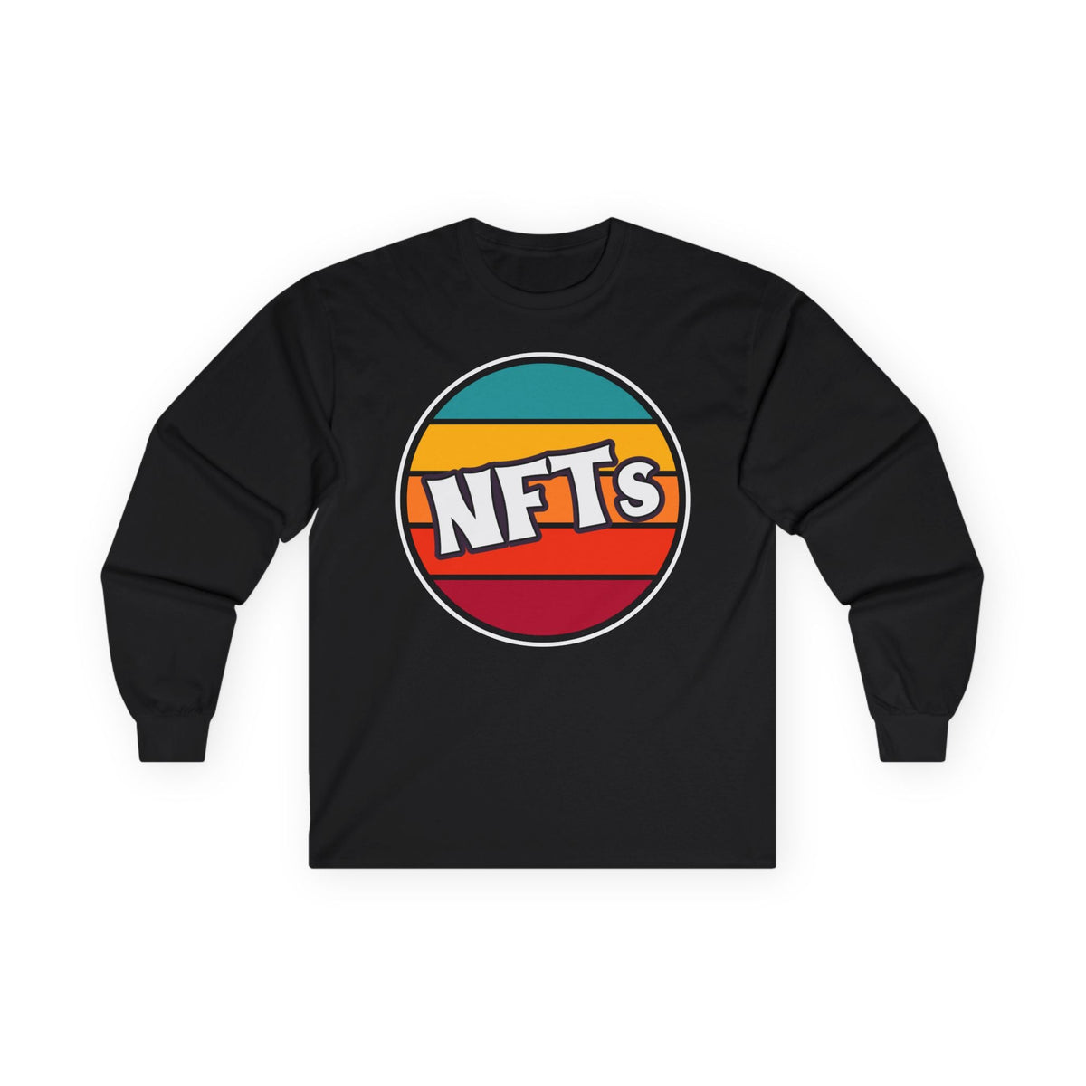 NFTs Logo Crypto Long Sleeve – Cryptocurrency Shirt for Enthusiasts, Traders, and Meme Lovers