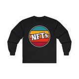 NFTs Logo Crypto Long Sleeve – Cryptocurrency Shirt for Enthusiasts, Traders, and Meme Lovers