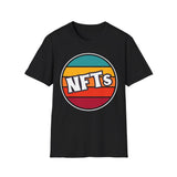 NFTs Logo Crypto T-Shirt – Cryptocurrency Shirt for Enthusiasts, Traders, and Meme Lovers