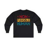 Non Fungible Human Crypto Long Sleeve – Cryptocurrency Shirt for Enthusiasts, Traders, and Meme Lovers