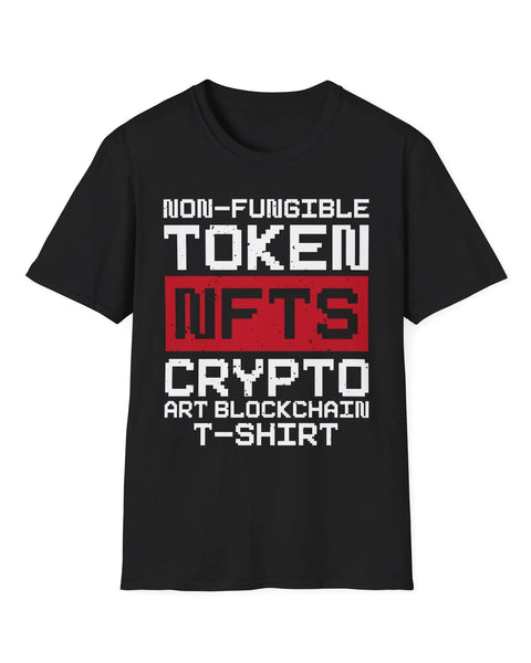 NFT Crypto Art Tee For Enthusiasts Traders And Meme Lovers