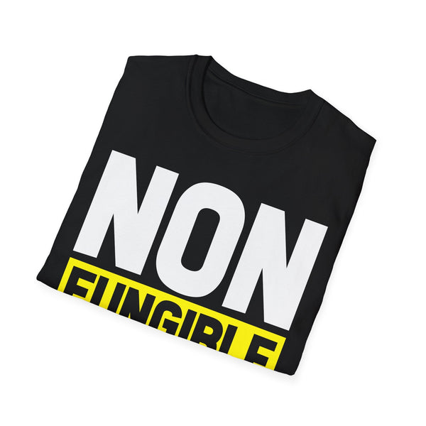 Non Fungible Token Crypto T-Shirt – Cryptocurrency Shirt for Enthusiasts, Traders, and Meme Lovers